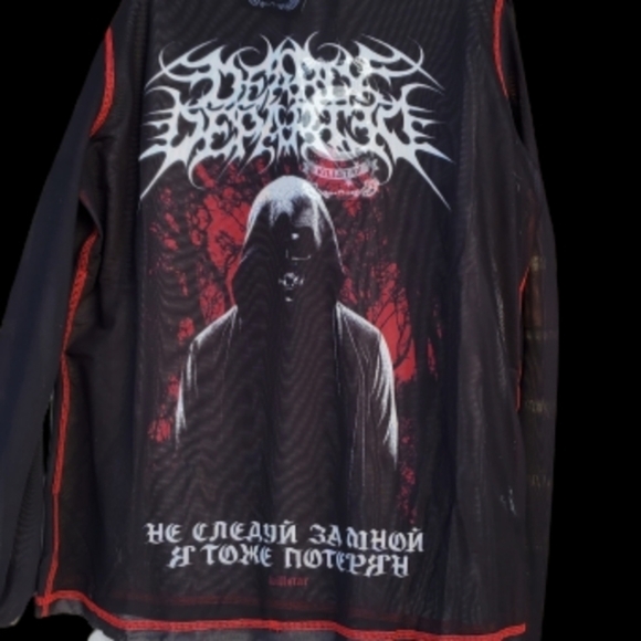 Killstar Punk Goth Mesh Top XXL/ XL NWT - Picture 2 of 11